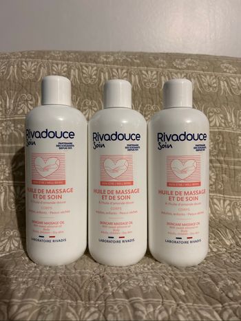 Lot de 3 huiles de massage
