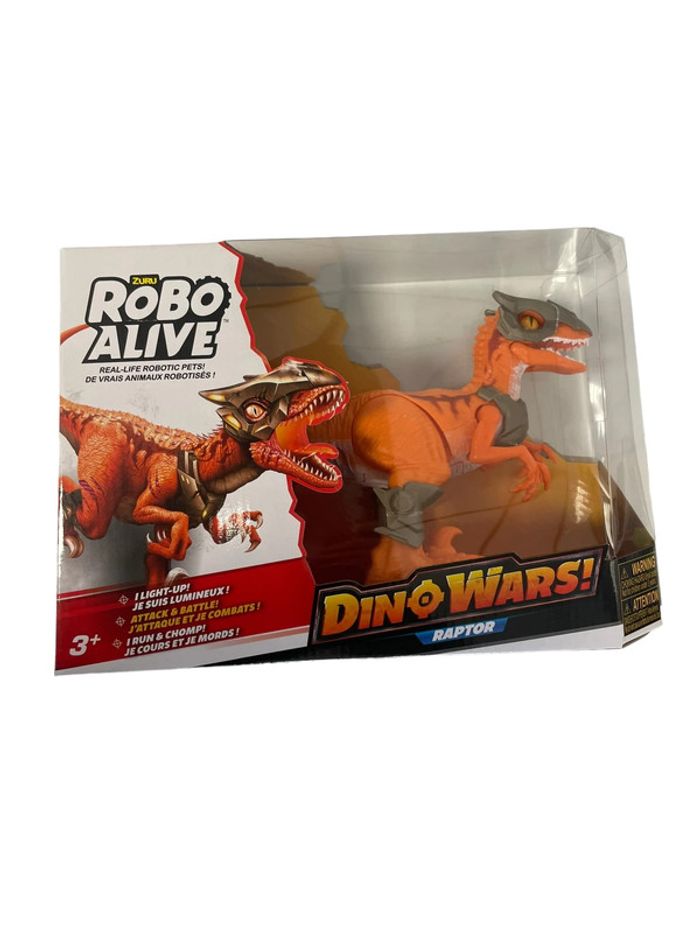 Figurine Zuru Robo Alive Raptor interactif 25 x 15 cm neuf