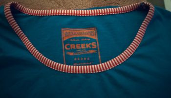 Haut manches longues "Creeks" 95% coton en très bon état