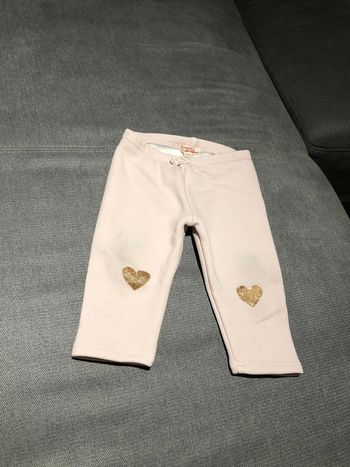 Pantalon rose coeur doré dpam