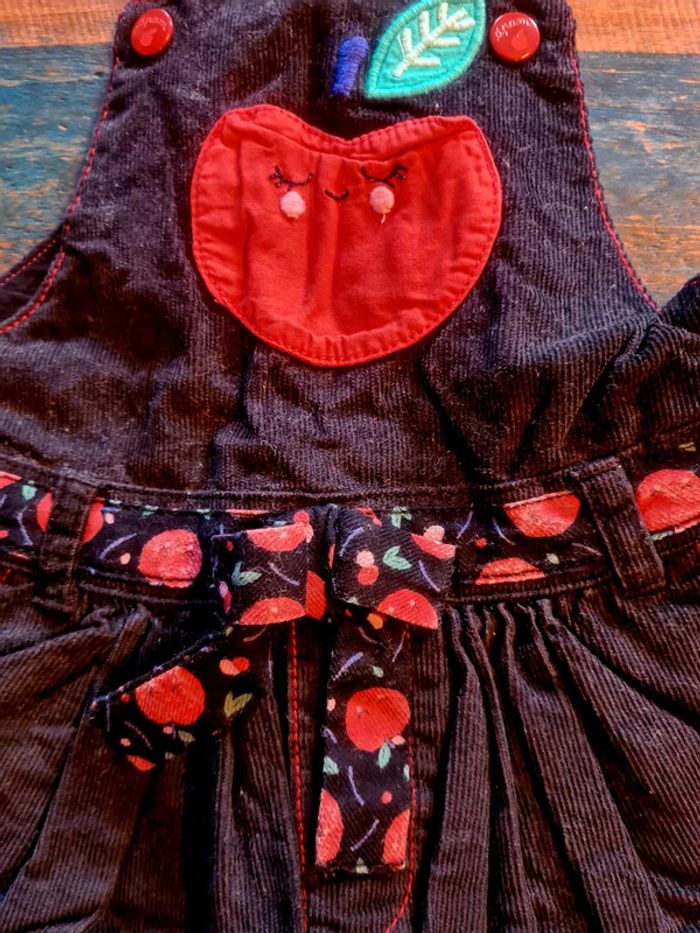 Robe a bretelles pour bebe fille - photo numéro 3