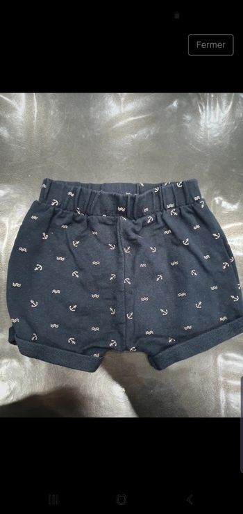 Short kiabi 9 mois