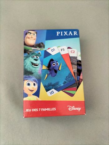 💙 Jeu des 7 familles Disney x Pixar - Complet - Bon état 💙