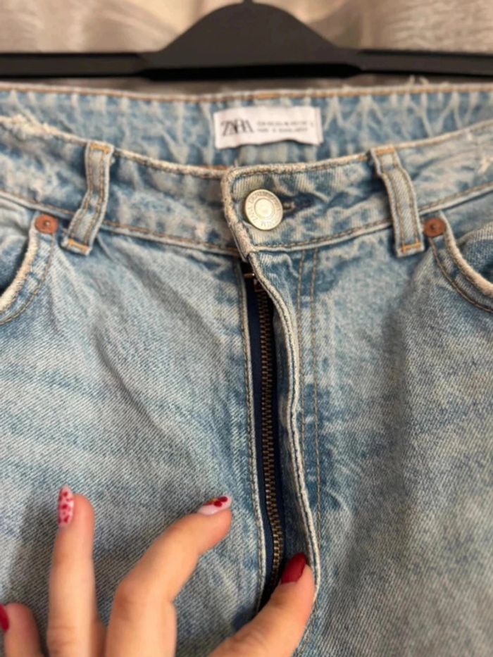 Jean troué bleu ciel | Zara - photo numéro 6