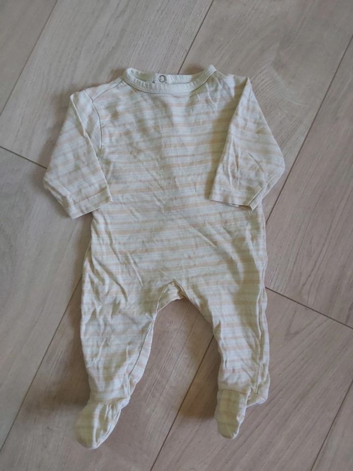 Grenouillère/pyjama coton mixte garçon/fille 3 mois (78)
