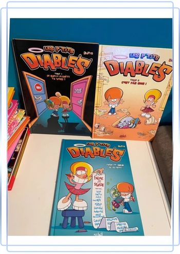 3 bandes dessinées les p’tits diables
