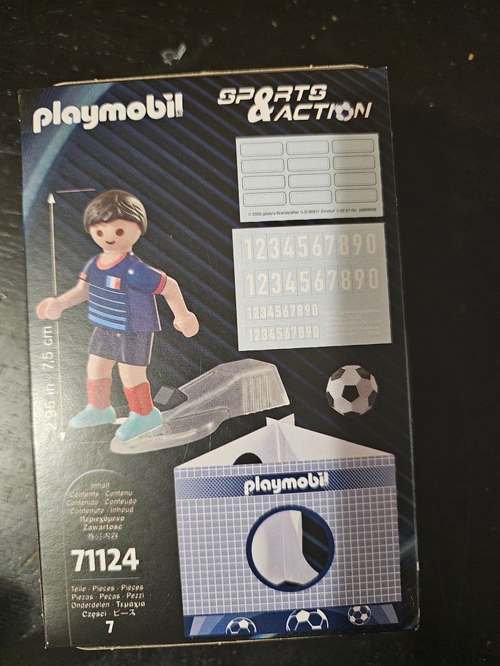 Playmobil Joueur de Football Équipe de France - Neuf - photo numéro 2