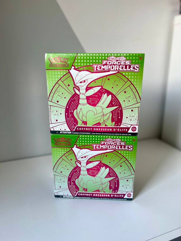 Etb forces temporelles vert de fer ev5 ev05 cartes Pokémon coffret dresseur d’élite - photo numéro 6