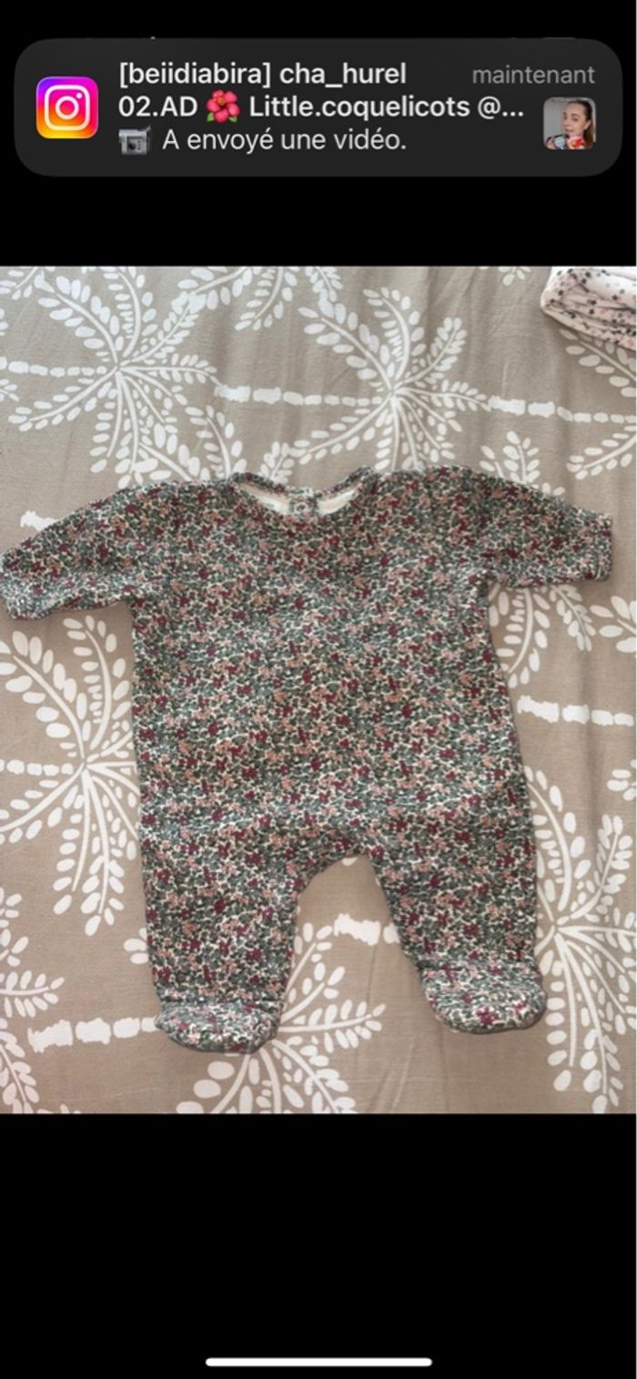 Lot pyjama 1 mois - photo numéro 2