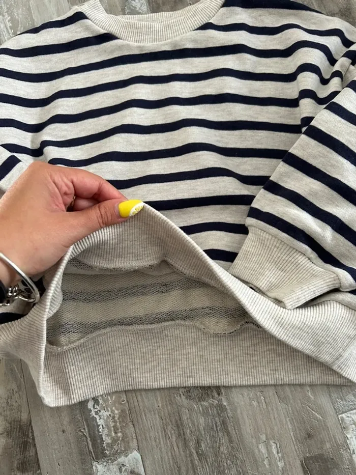 Pull marinière fille Monoprix T6 ans - photo numéro 4