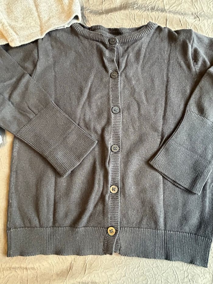 Lot de 3 gilets petite fille - photo numéro 3