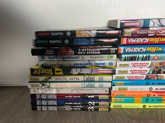 Lot mangas divers en lot Naruto/Attaque Titans/ Full Metal Alchimist/Classroom/Spy Family…. - photo numéro 2