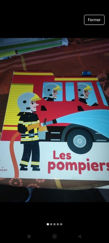 Très beau livre pompier ok