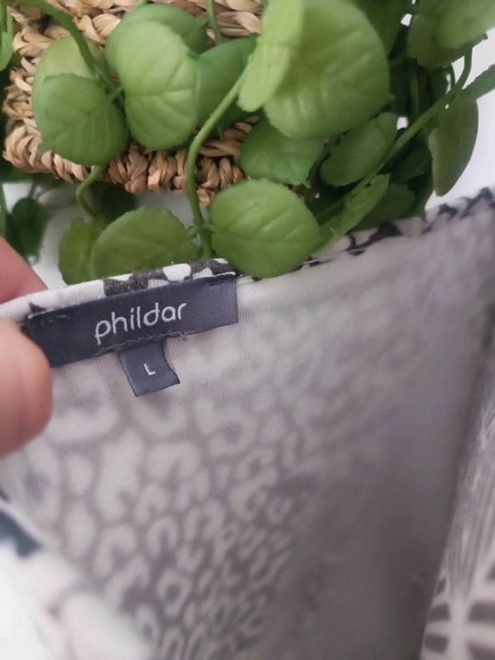 🌸 Débardeur Phildar taille L - photo numéro 4