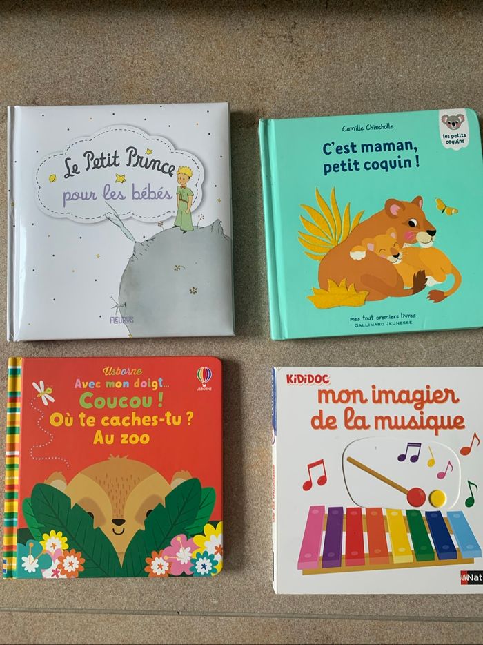 Lot de 4 livres Bebe