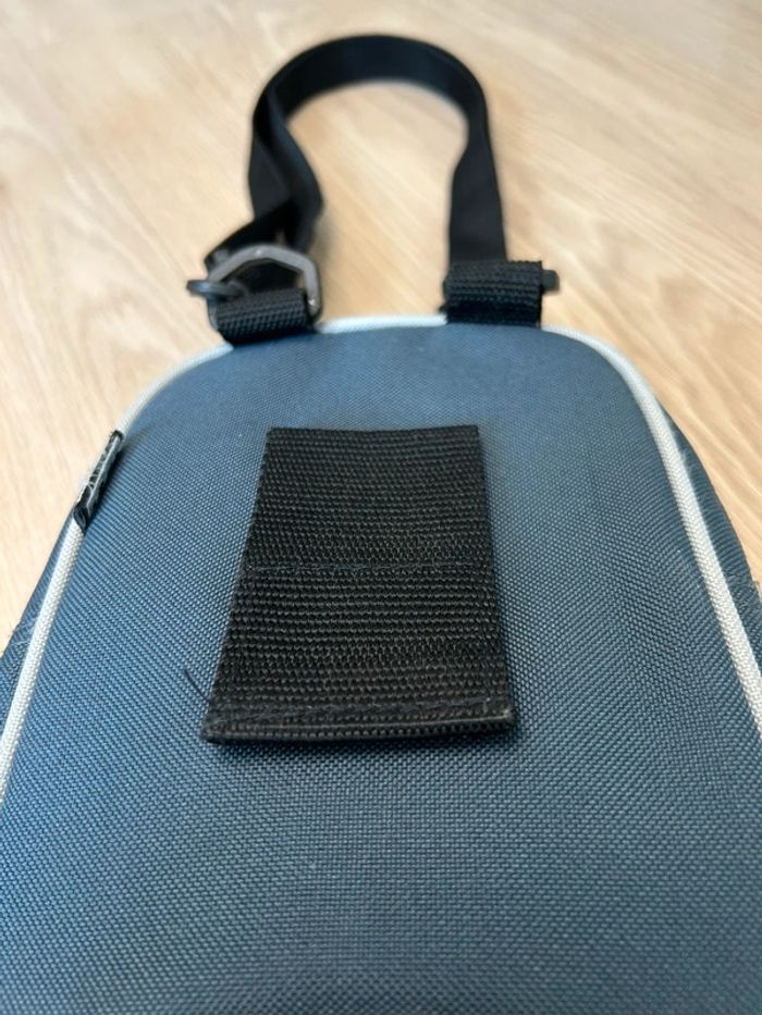 Sacoche DDP vintage bleu/gris - photo numéro 6