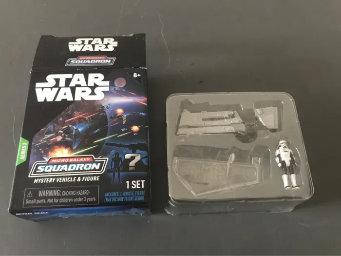 Star Wars Micro Galaxy Squadron Patrol Speeder Trooper Jazwares séries 3