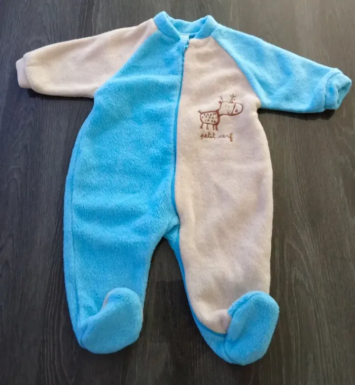 Lot 2 pyjamas polaire mixte 6 mois - photo numéro 5