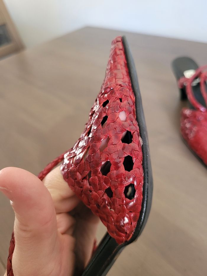 Chaussures à talon vintage pierre cardin 35 - photo numéro 6