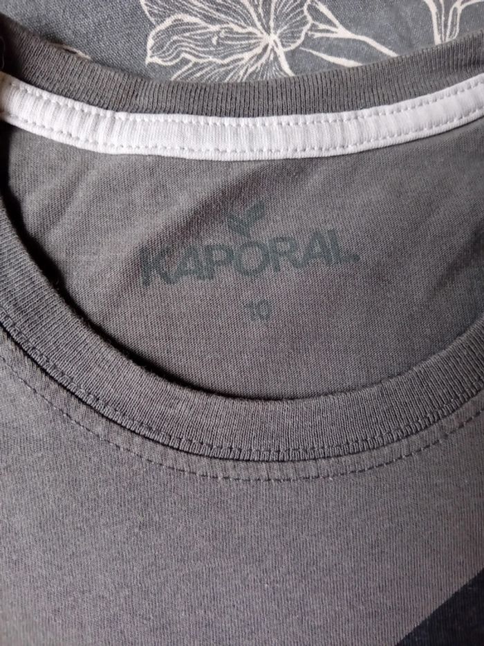 Tee-shirt longue manche 10 ans Kaporal - photo numéro 3