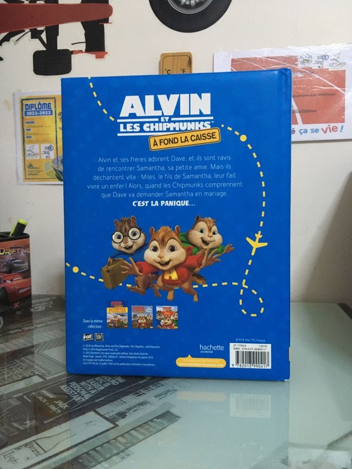 Alvin et les Chipmunks À fond la caisse l'album du film (très bon état) - photo numéro 2