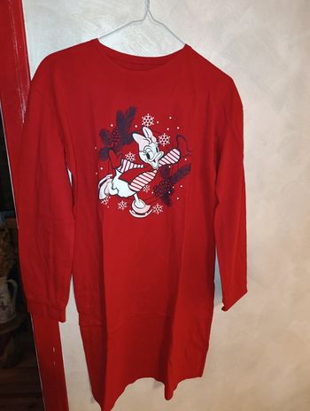 Jolie chemise de nuit thème de Noël neuve taille 34/36 Disney Daisy