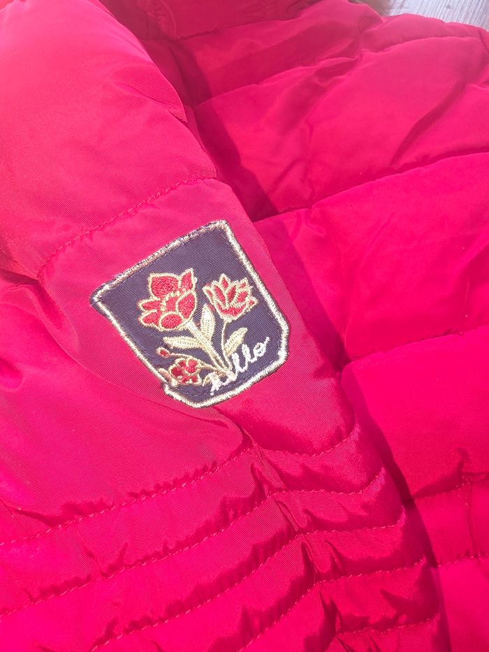 Manteau - doudoune fille tao - tape a l'œil taille 4 ans rouge - photo numéro 6
