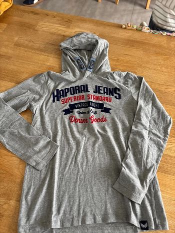 Tshirt manches longues gris kaporal