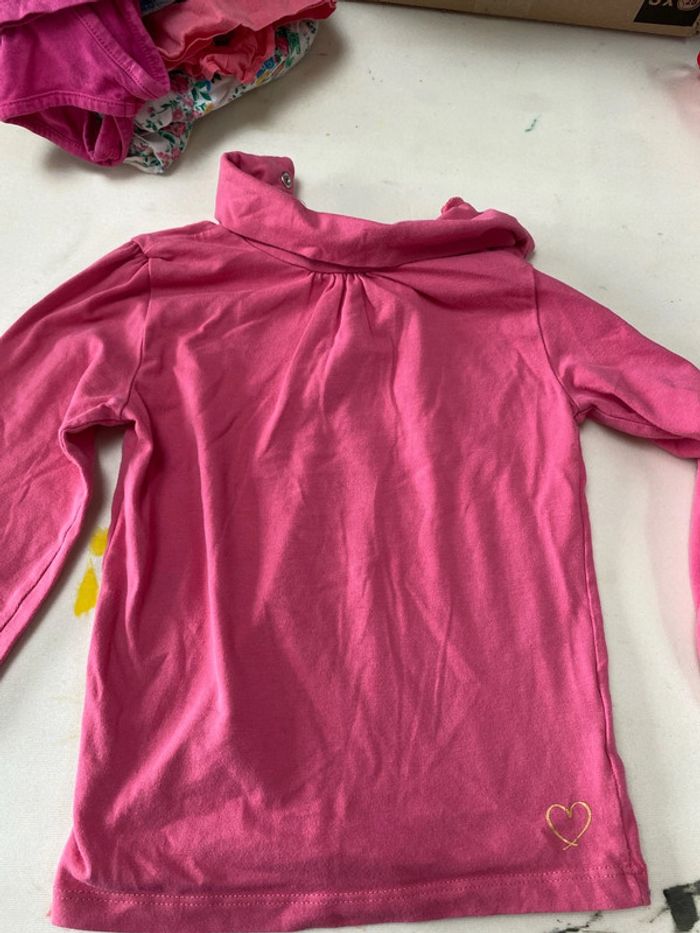 3 tee shirt col roulé 4 ans - photo numéro 5