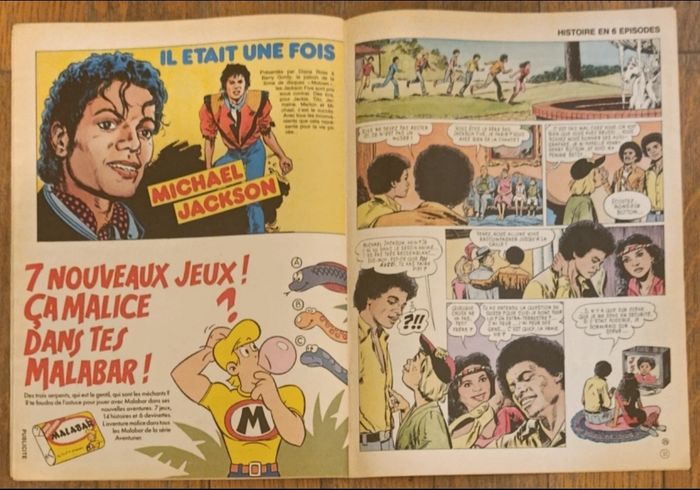 Ancien journal de mickey avec cadeau dinosaure N°1713 de 1985 vintage - photo numéro 8