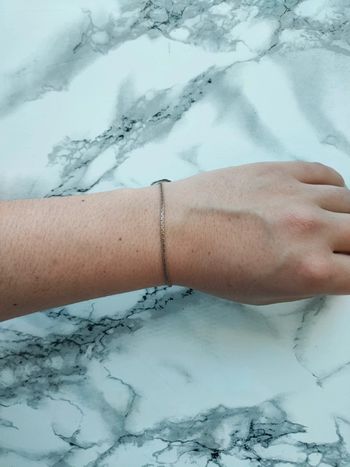 Bracelet en argent vintage