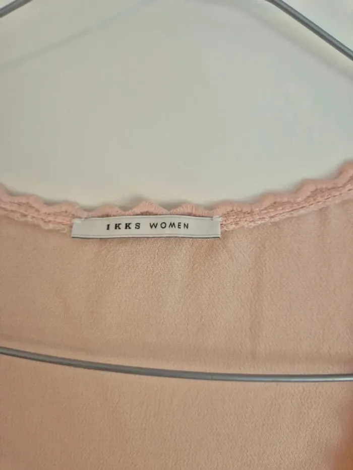 Débardeur Ikks femme rose poudré ultra respirant taille 34 - photo numéro 3