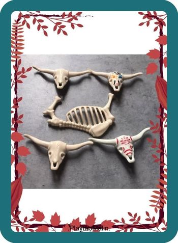 Lot ossements playmobil