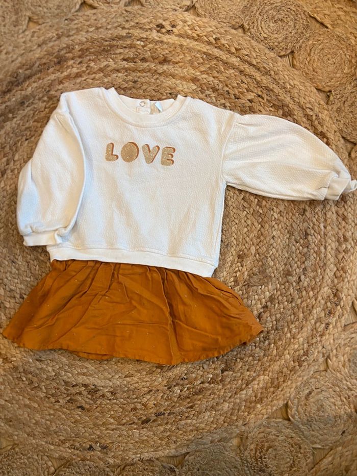 Robe pull fille 18 mois Orchestra