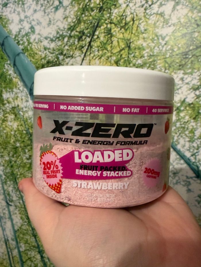 Pot de X-Zero Strawberry Loaded