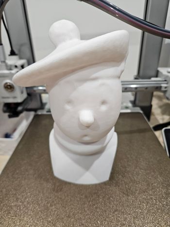 Figurine buste Tintin Kilt 20 cm a peindre