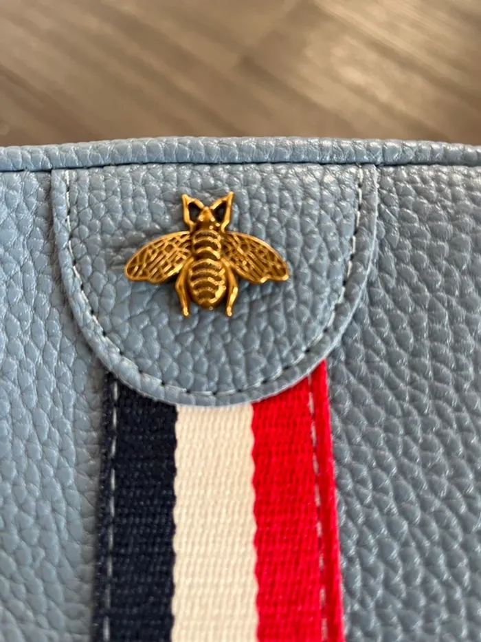 Petit sac bandoulière bleu - photo numéro 3