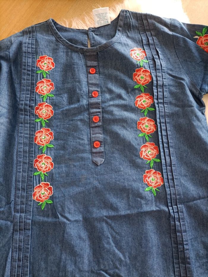 Robe en jean 10ans - photo numéro 5