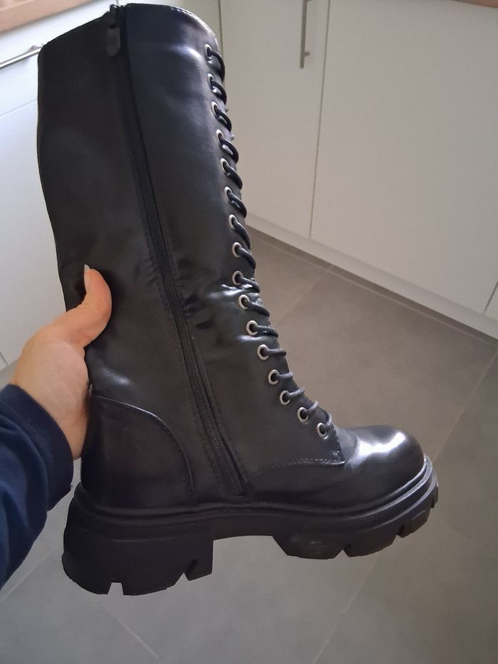 Botte haute a lacet - photo numéro 2