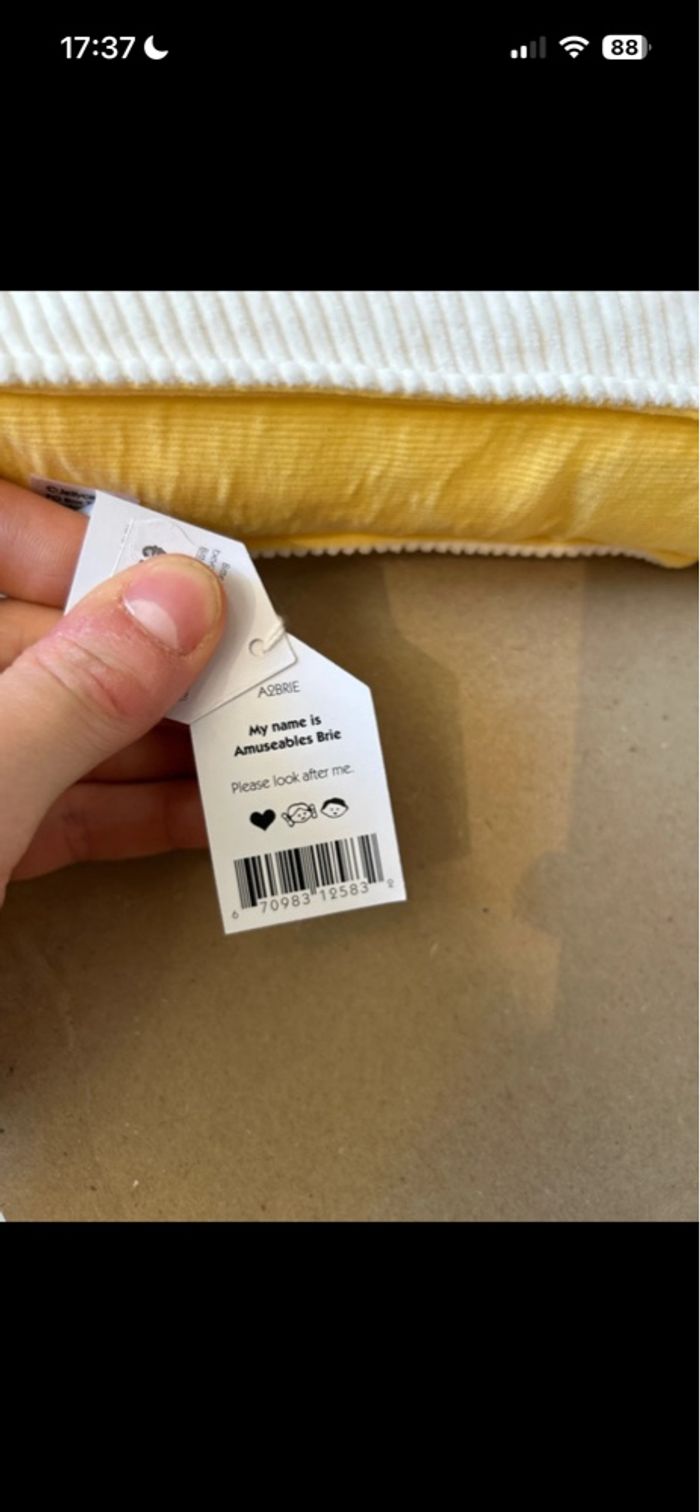 Peluche jellycat brie - photo numéro 5