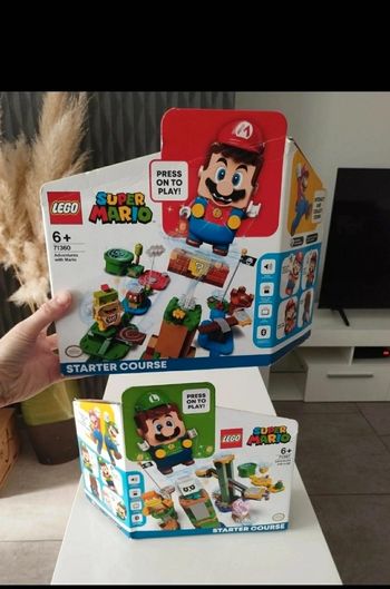 Kit de démarrage lego Mario et luigi 
