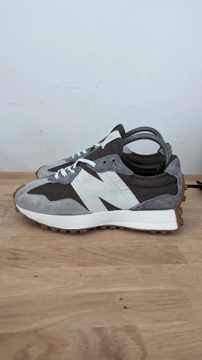 New balance 327 kaki - photo numéro 3