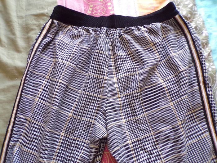 Pantalon carreaux pieds de poule T40 - photo numéro 4