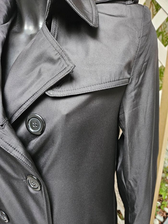 Mengdiou trench noir taille 42 - photo numéro 3