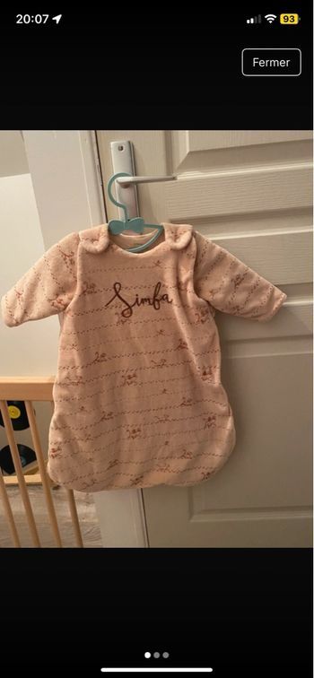 Gigoteuse hiver 0-6 mois 