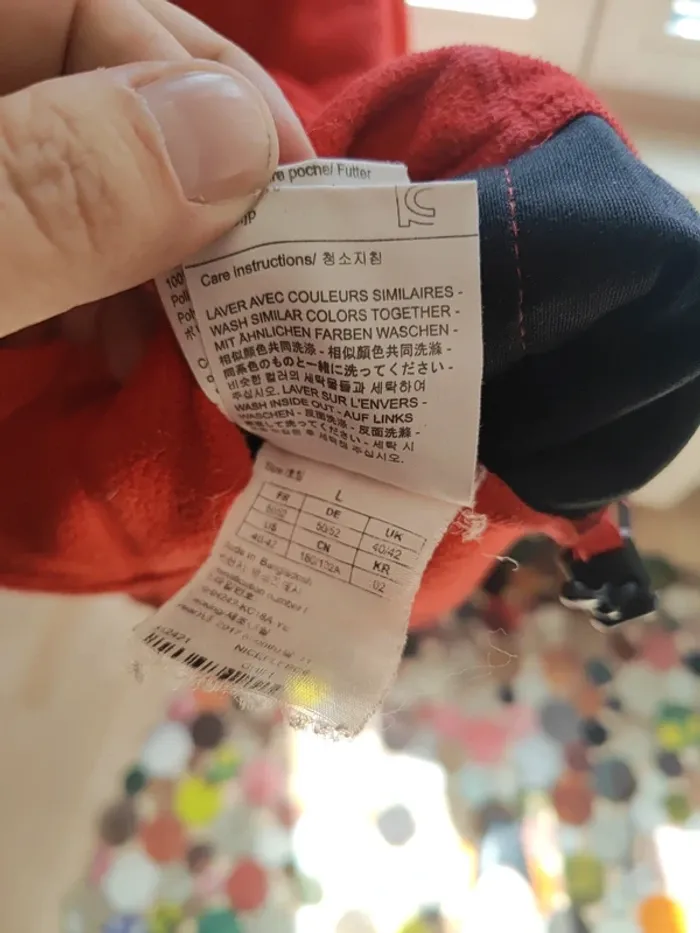 Gilet polaire rouge Aigle taille L - photo numéro 9