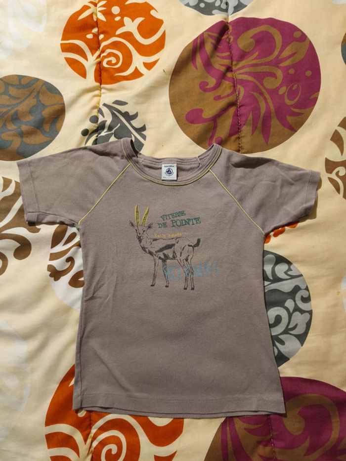 Tee shirt Petit Bateau 5 ans