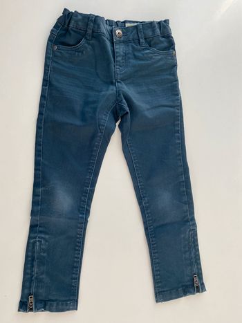 Jeans effet huilé