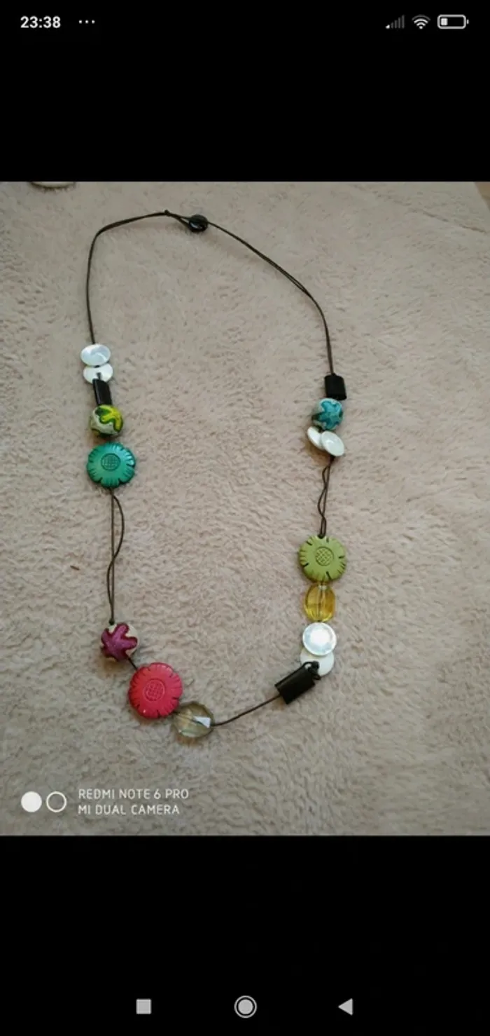 Collier camaïeu