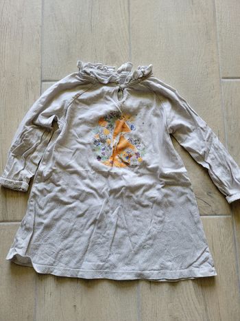 Robe manches longues Sergent Major motif renard